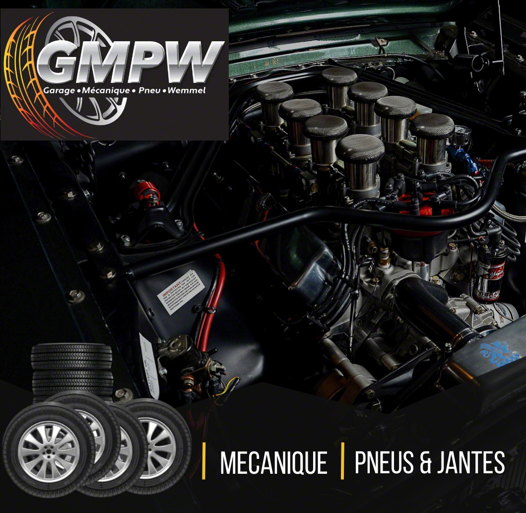 Mécanique et pneus - GMPW Wemmel Bruxelles