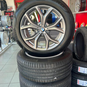 Jantes BMW 5x112 9jx19 Original + 4 pneus Pirelli P zero