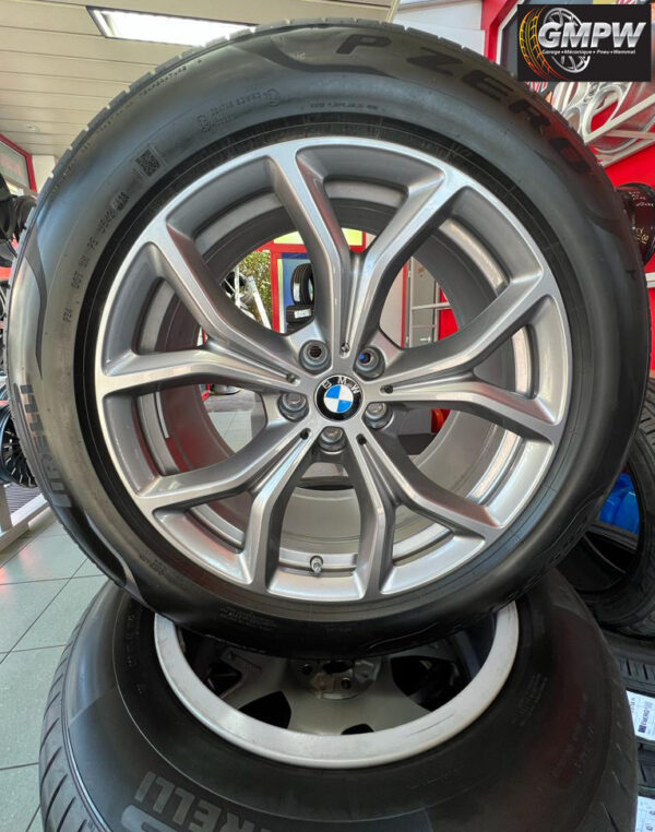 Jantes BMW 5x112 9jx19 Original + 4 pneus Pirelli P zero